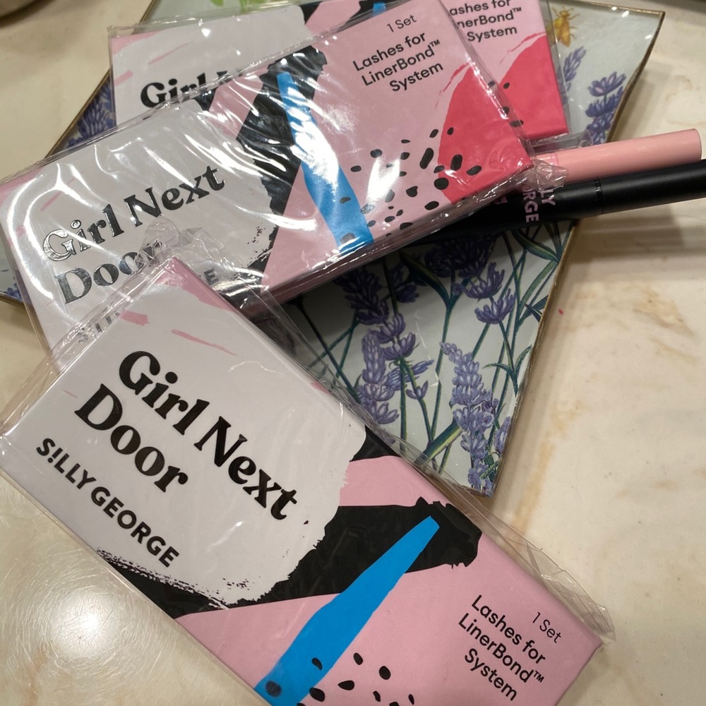 🤗 SET OF 3! NEW! Silly George Lashes & Liner Bond